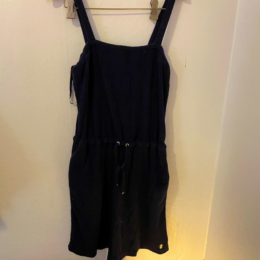 Juicy couture tank dress in terry cloth